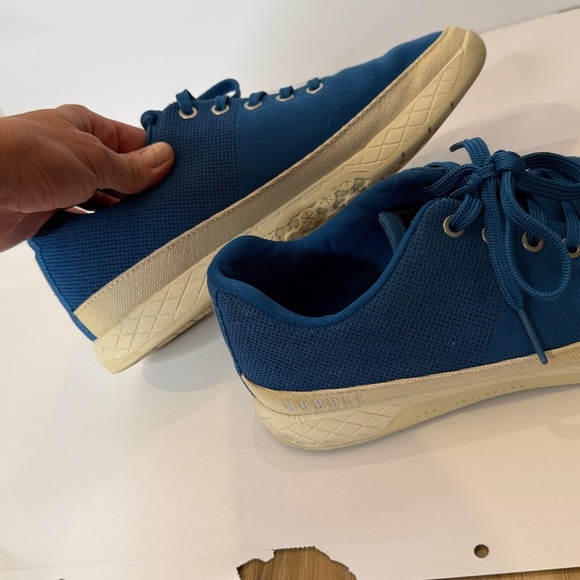 No Bull Sky Trainer Canvas Shoe Blue and White size 10 - Picture 7 of 9